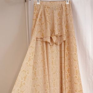 Beautiful Yellow Shorts with Train